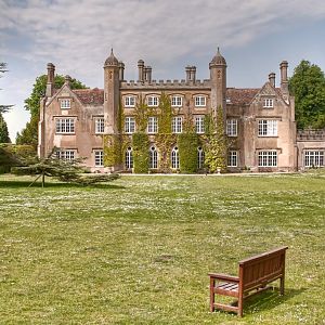Marwell Hall at the centre of Marwell Wildlife (Grade I Listed Building)
