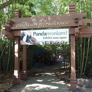 Red Panda Exhibit - Entrance