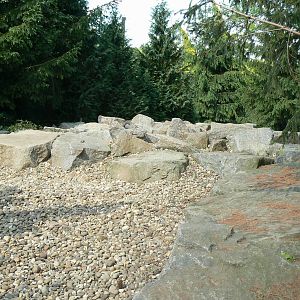 Polar bears enclosure - ground part