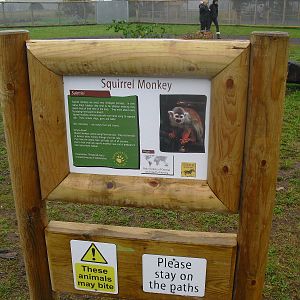 South America Viva - Squirrel Monkey Sign - 06/09/2011