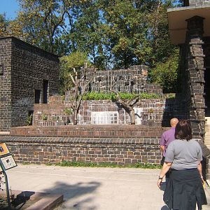 View of Spectacled Bear exhibit