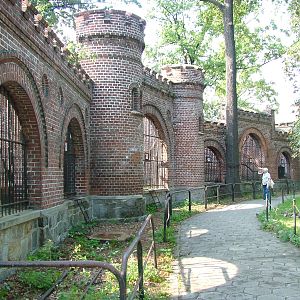 Former Bear Castle at Wroclaw Zoo Sept 2008