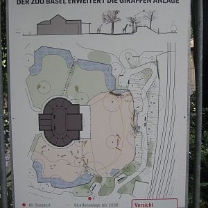 New Giraffe enclosure