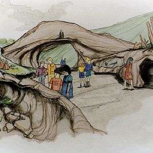 Design Drawing for Adventure Island