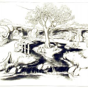 Design Drawing for Adventure Island