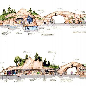 Design Drawing for Adventure Island