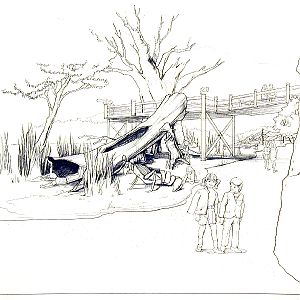 Design Drawing for Adventure Island