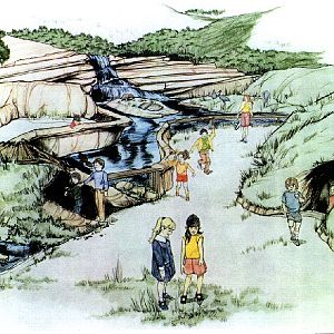 Design Drawing for Adventure Island