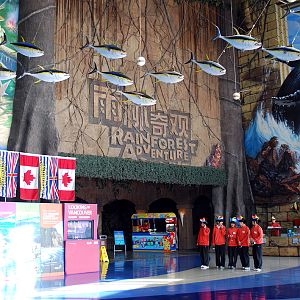 Various Exhibits at the beijing aquarium