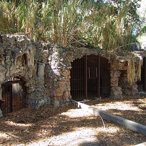 Old enclosures: 'Bear Caves'