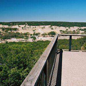 View from scenic overlook and cafe