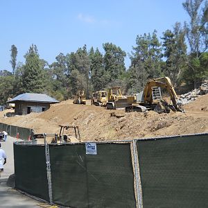 Rainforest of the Americas construction September 2011