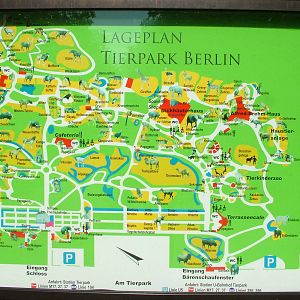 Current Map of Tierpark Berlin, 01/09/11