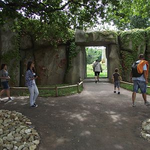 Great Ape House Rear