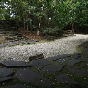 Rear of Polar Bear Enclosure
