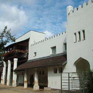 Antelope/Zebra House at Berlin Zoo, 31/08/11