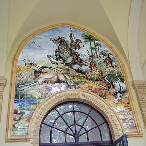 Tile Mural at Berlin Zoo, 31/08/11