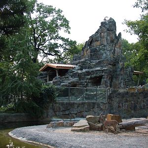Goat Exhibits at Berlin Zoo, 31/08/11