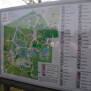 Zoo Map - 01/10/2011
