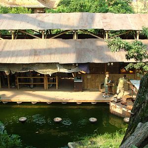 Boat Ride Station - Gondwanaland, Leipzig, 02/09/11