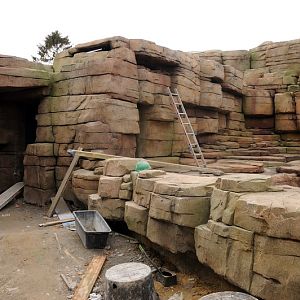 Construction of the new Eismeer at Hamburg