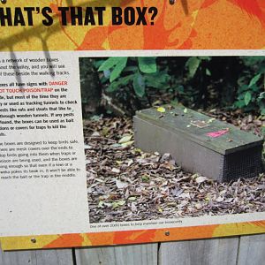 Predator Box signage