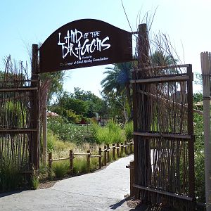 Komodo Dragon Exhibit - Entrance