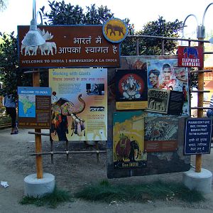 Elephants of India sign