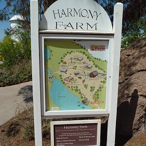 Harmony Farm - Entrance Sign