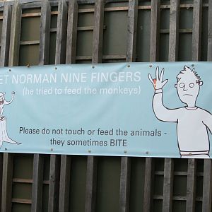 Norman nine-fingers sign