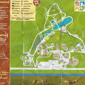 Henry Doorly Zoo Map - 2010