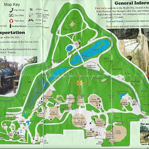 Henry Doorly Zoo Map - 2007