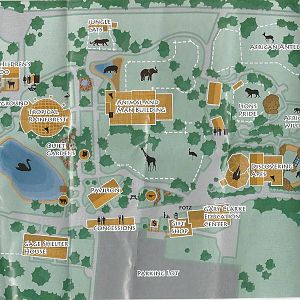 Topeka Zoo Map - 2011