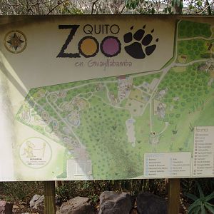 Quito Zoo (Guayllabamba) Map