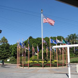 Plaza in front of Seaport Market