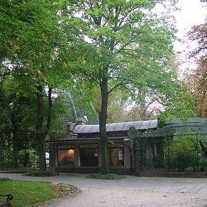 Aviaries at the Old Zoo, Poznan Sept 08