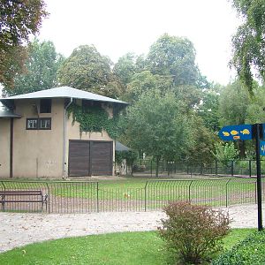 Old Elephant House at the Old Zoo, Poznan Sept 08