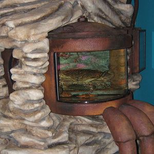 View of one the exhibits in  claws