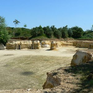 Black rhinos canyon - general view