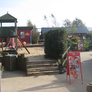 Munkholm Zoo - view from entrance