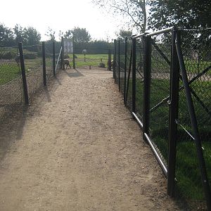 Munkholm Zoo - view of the path