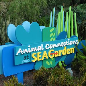 Animal Connections at SEAGarden - Sign