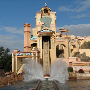 Journey To Atlantis - Boat Flume Ride