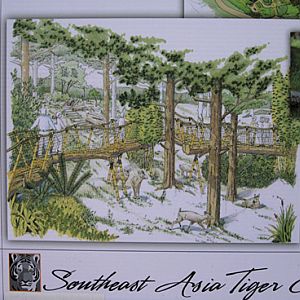 artist rendition of future exhibit