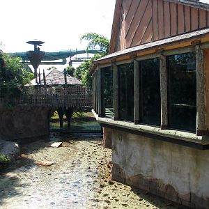 Jungala - Bengal Tiger Exhibit 2 - Tiger Lodge Exterior