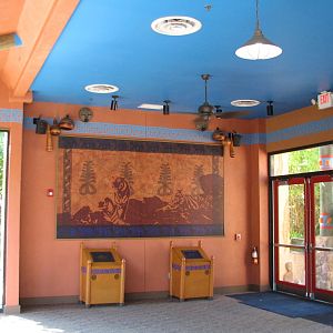 Jungala - Bengal Tiger Exhibit 2 - Tiger Lodge Interior