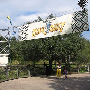 Rhino Rally - Sign