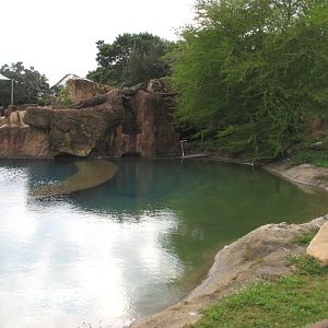 Rhino Rally - Asian Elephant Exhibit - Swimming Pool and Lake