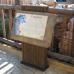 Cheetah Run - Sign