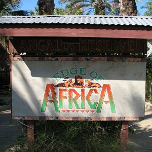 Edge of Africa - Sign
